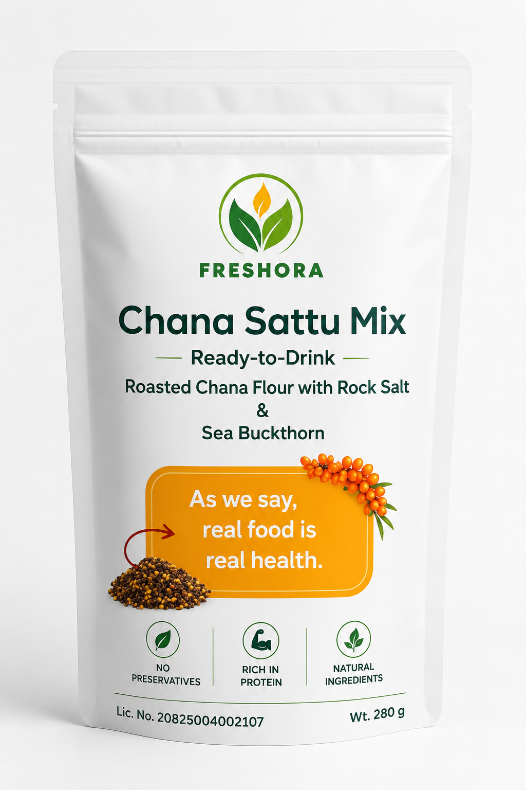 Chana Sattu Mix with Sea Buckthorn